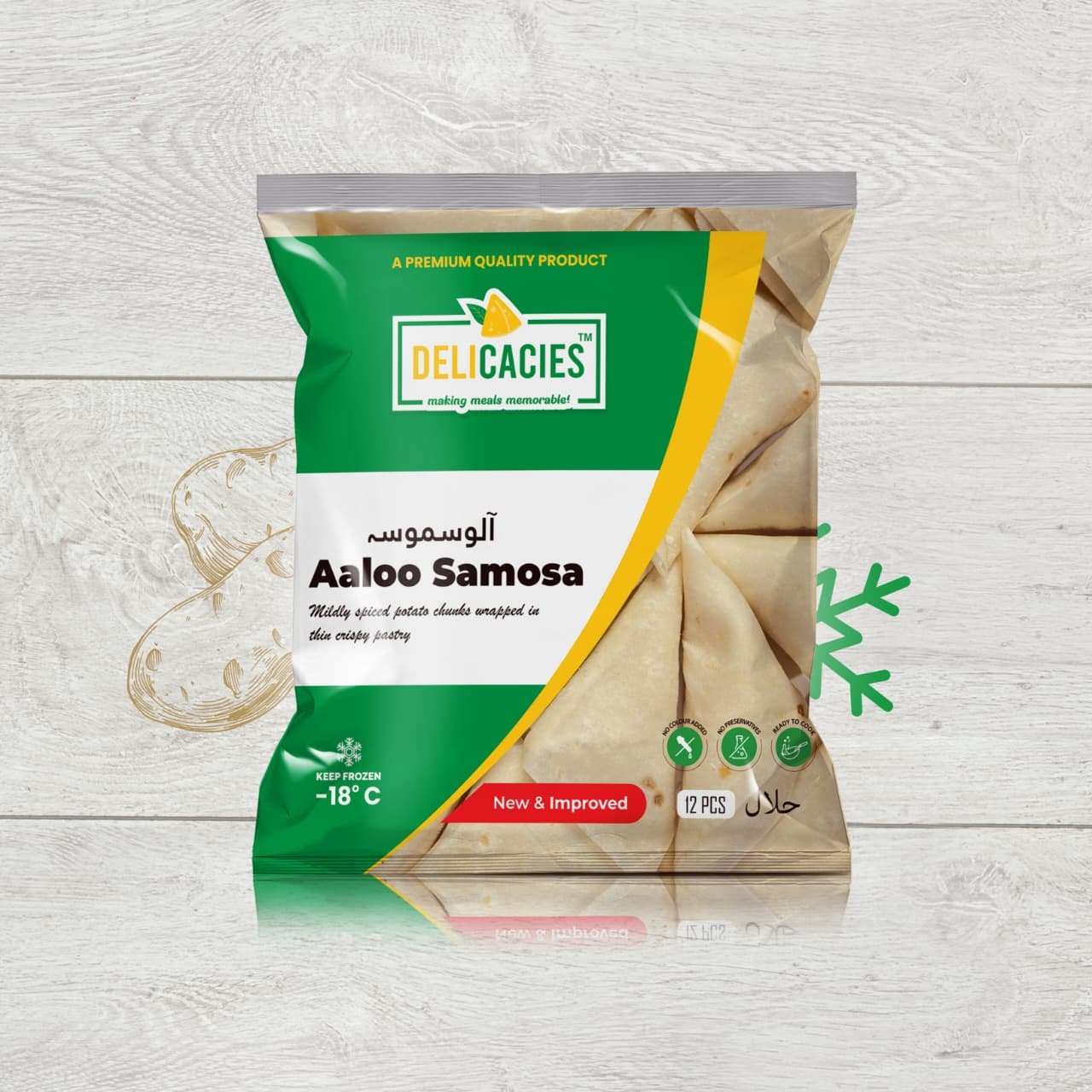 Aaloo Samosa (1Dozen)